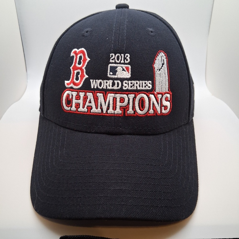 Boston Red Sox 2013 World Series Champions New Era Snapback Hat Navy Blue